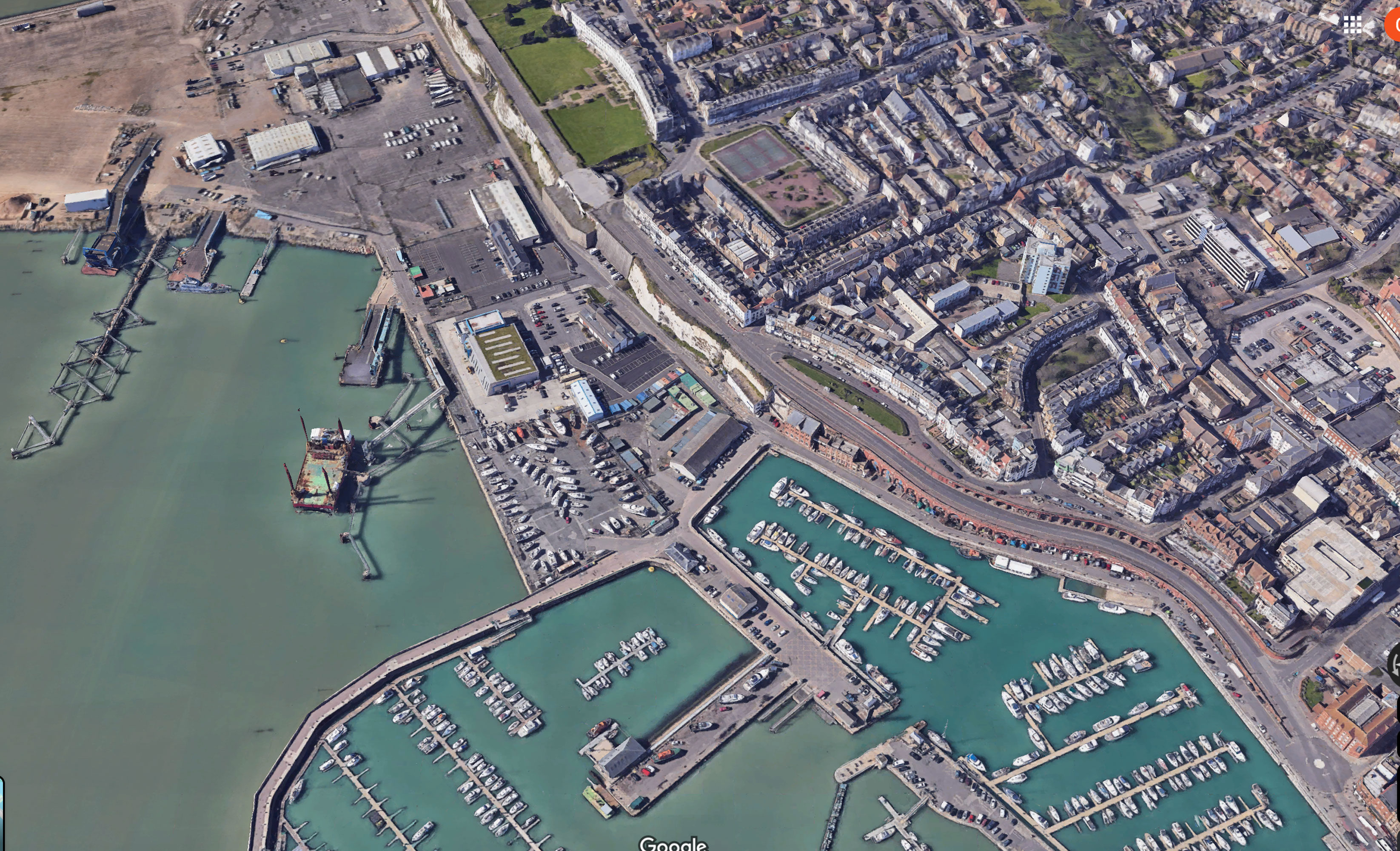 UK-2401-MRAD-MR_3D-Google-Earth-Ramsgate-Harbour-C
